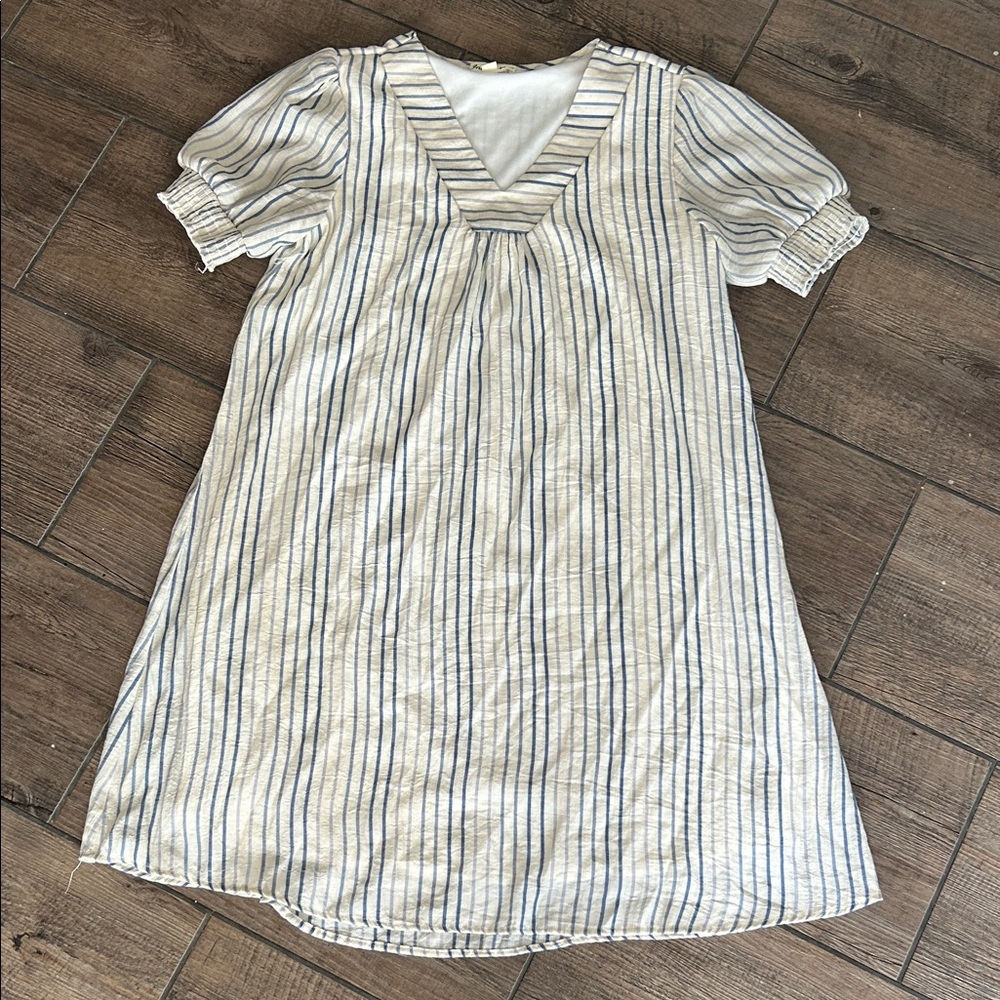 Striped Midi Dress